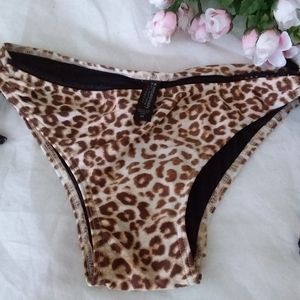 KARDASHIAN KOLLECTION  Black BIKINI BOTTOMS M